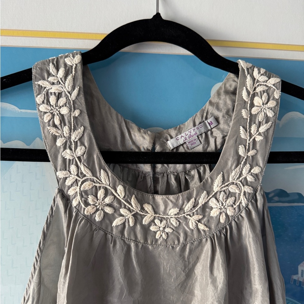 Beautiful Calypso Silk Dress